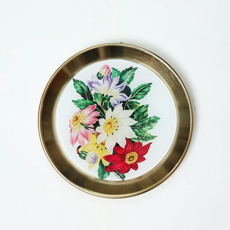 Serene Bloom Enamel Wall Plate media 3
