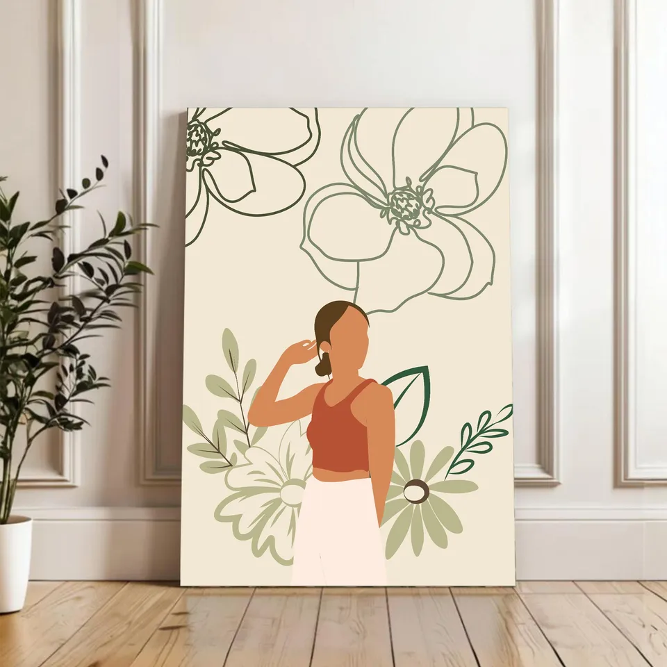 Daydream Cotton Canvas Wall Painting media 4
