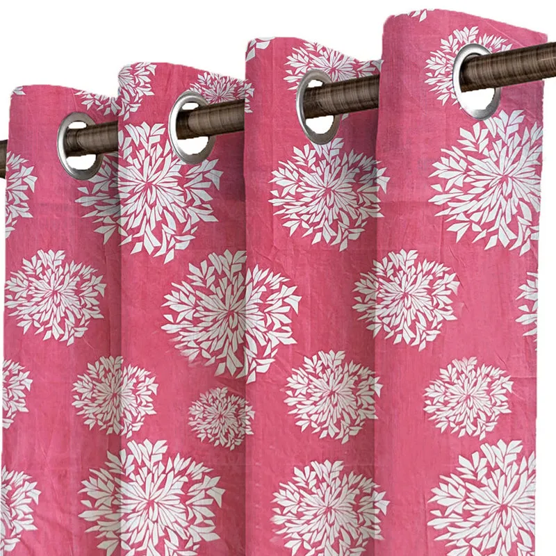 Snow Buds Room Darkening Curtain - Set Of Two media 3