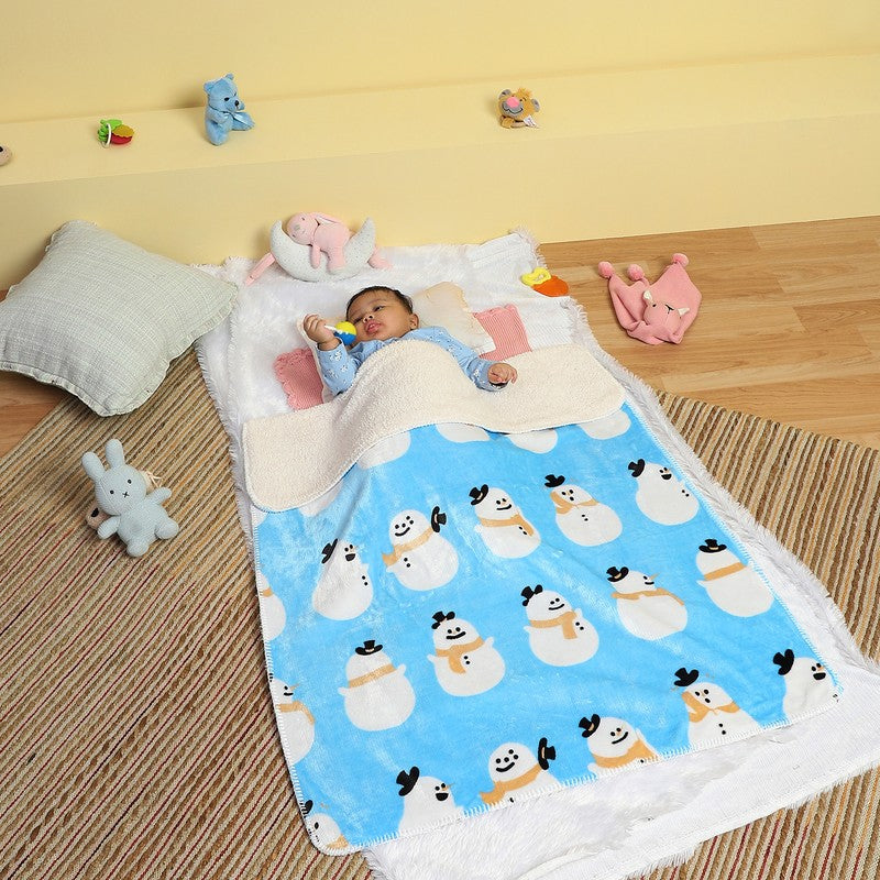 Monte Carlo Snowy Dreams Blanket - 550 GSM