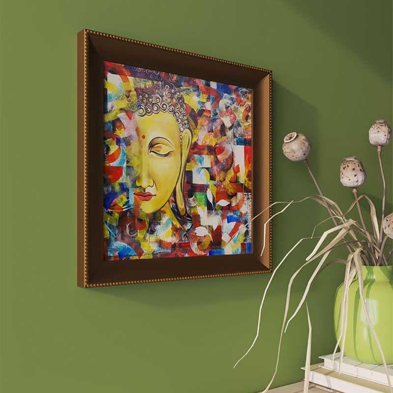 Lord Buddha Framed Wall Art media 3