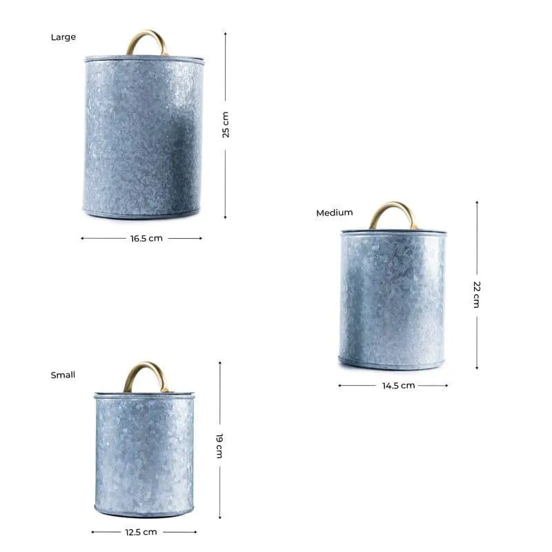 Uhara Yora Steel (200 mL/1000 mL/1500 mL)Container - Set Of Three media 6