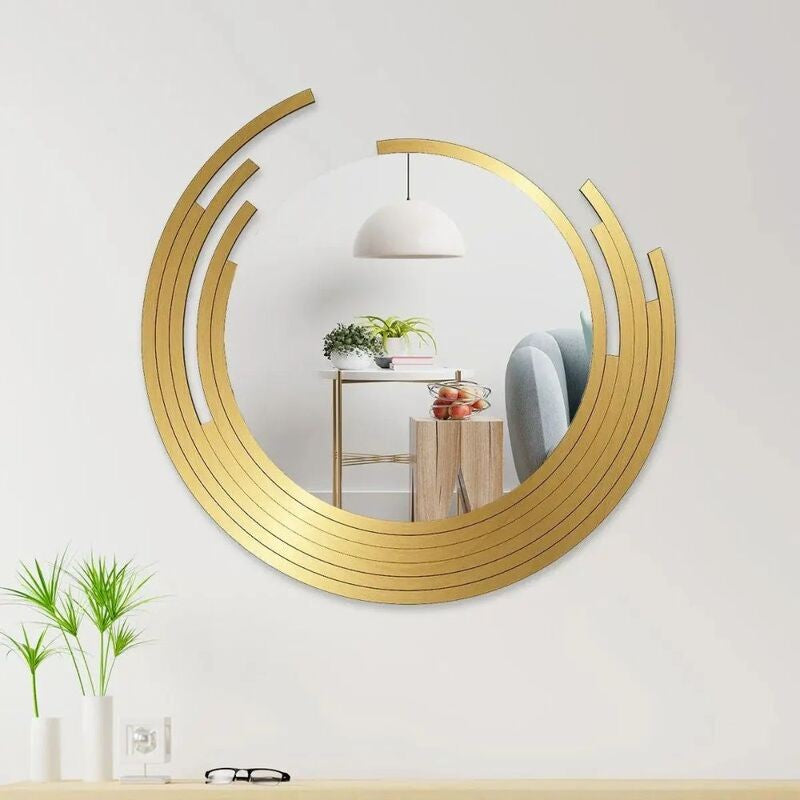 Aurum Drip Decorative Wall Mirror media 4