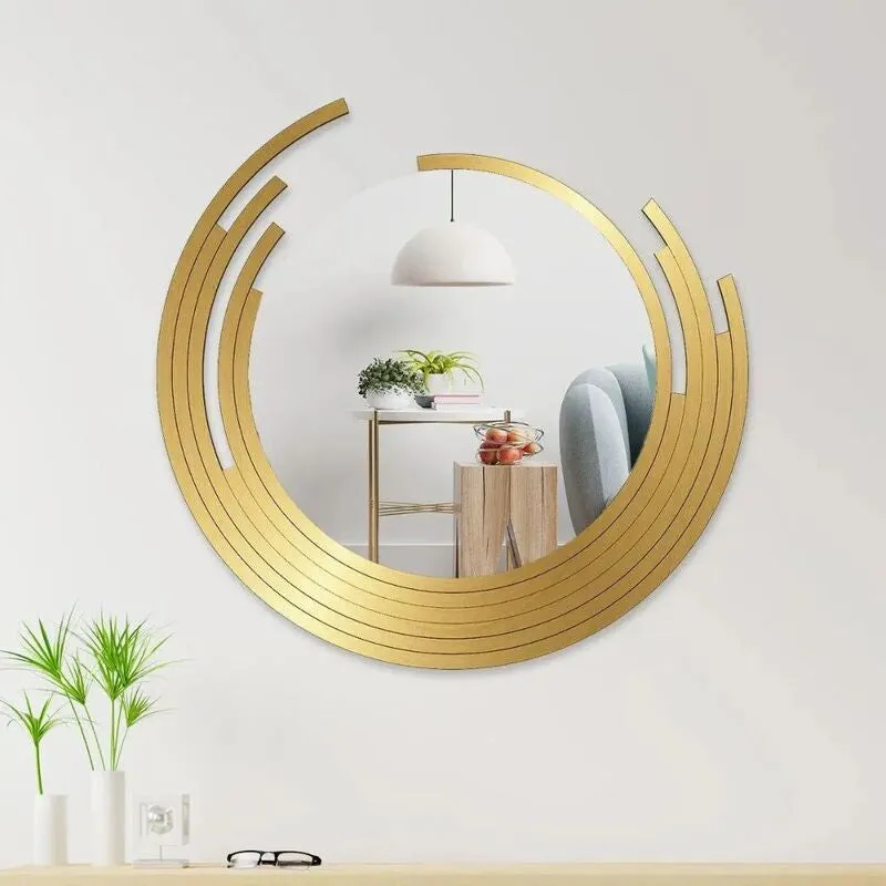 Aurum Drip Decorative Wall Mirror media 4