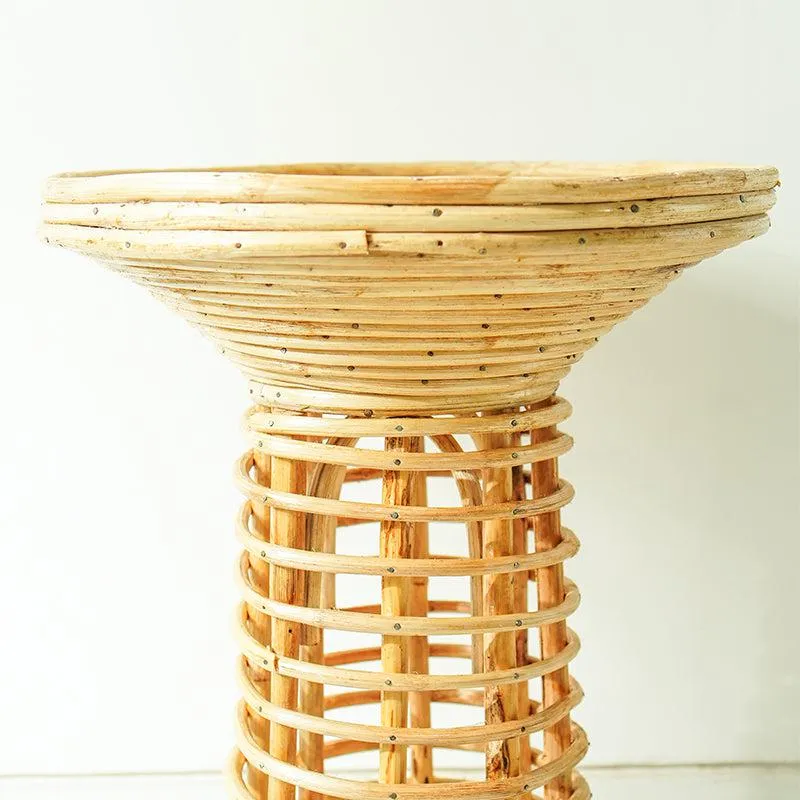 Tani Rattan Accent Table media 4