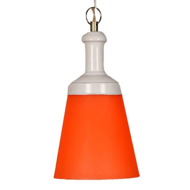Soft Orange PVC Ceiling Lamp media 5