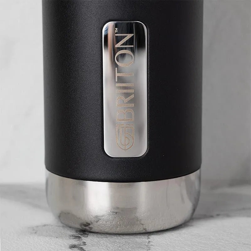 Bristo Sip Hot & Cold Thermos Water Bottle (Black & White, 750 mL Each) - Set Of Two media 4