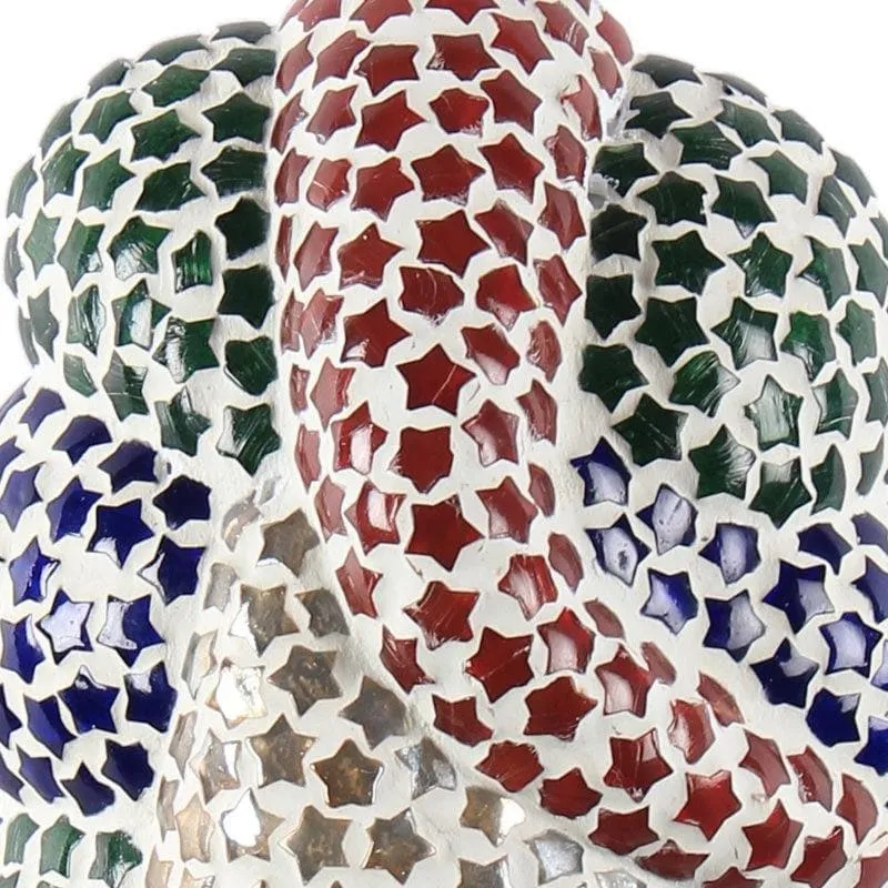 Ganesha Patterned Glass Wall Lamp media 5