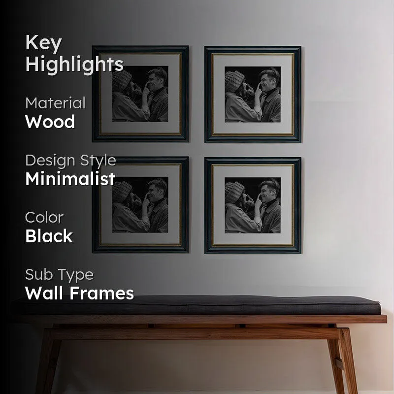 Trellia Charm Photo Frame (Black) - Set Of Four media 2