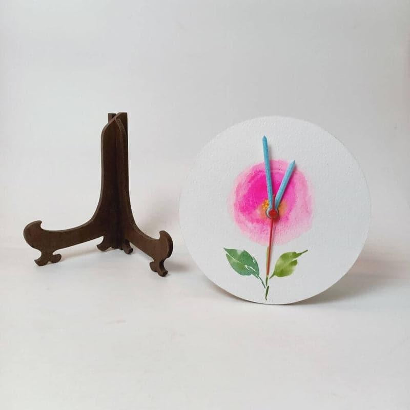 Mercy Flora Handpainted Table Clock media 3
