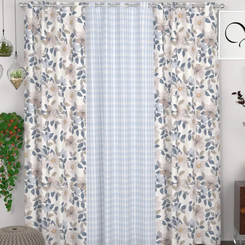 Petal Whisper Haven Curtains - Set of Three media 1