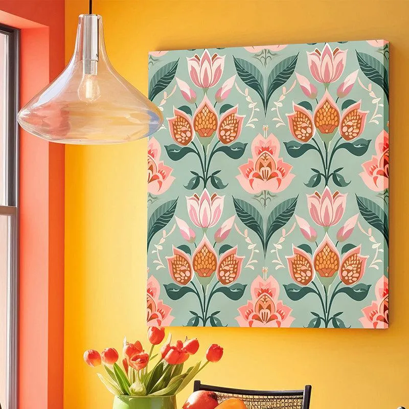 Parde-E-Gul Canvas Floral Wall Art media 2