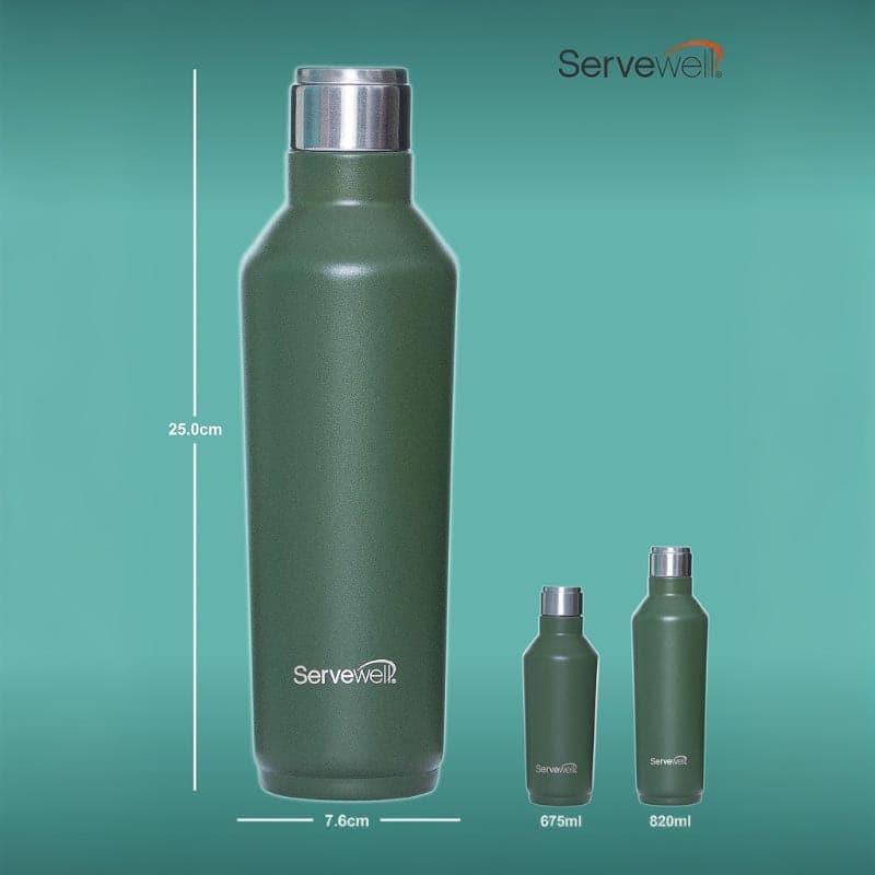 Steel Chill Bottle (820 mL) - Military Green media 5