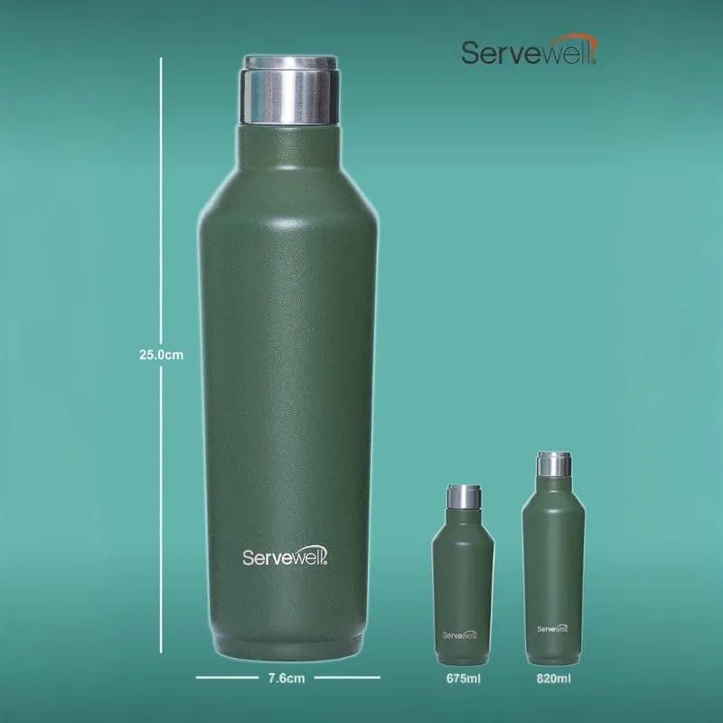 Steel Chill Bottle (820 mL) - Military Green media 5
