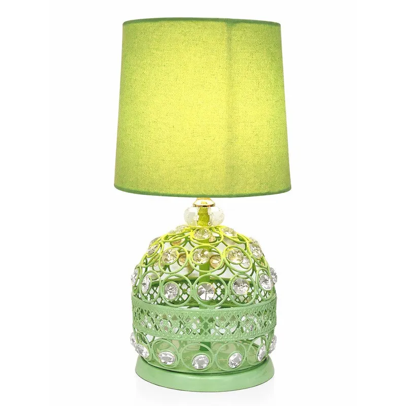 DomeNest Metal Table Lamp - Green media 6