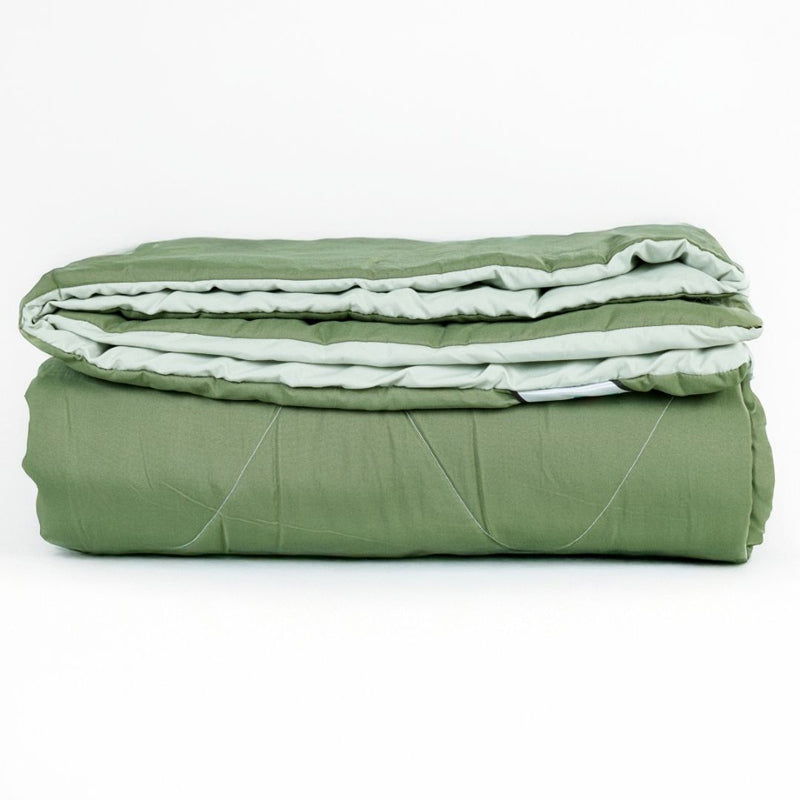 Lush Slumber Reversible Comforter (Green)  90 GSM media 8