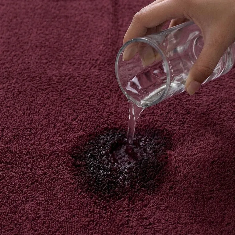 Monte Carlo Dry Nest Pure Cotton Bath Towel - Wine media 5
