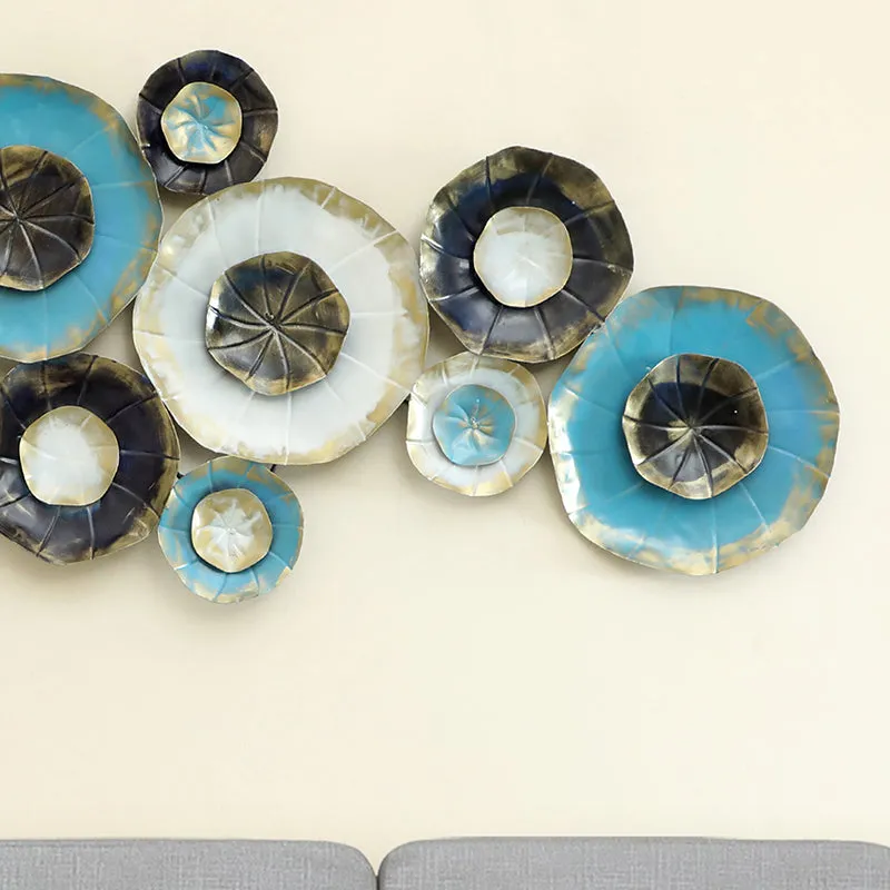 Cobalt Loop Metal Wall Accent media 3