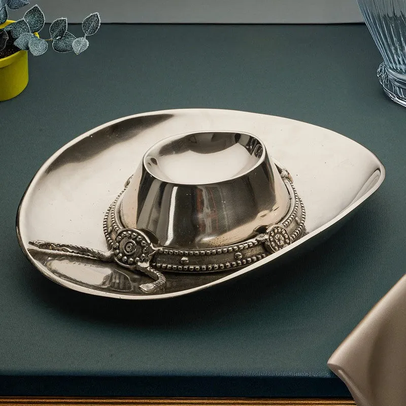 Hat Aluminum Chip & Dip Platter media 3