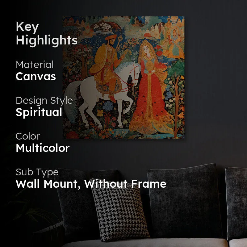 Warrior & Grace Canvas Wall Art media 2
