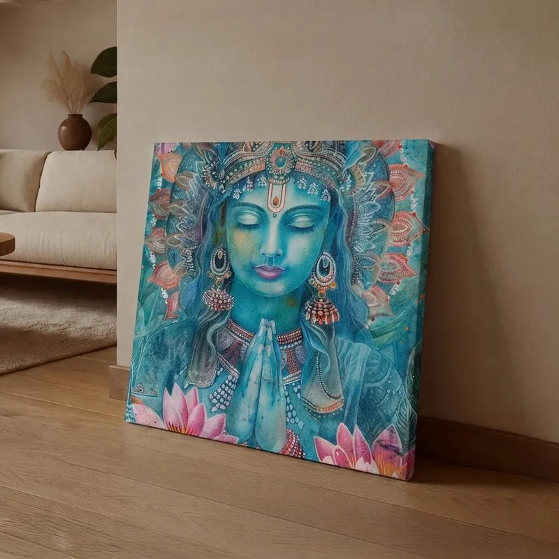 Azure Prayers Wall Art media 1