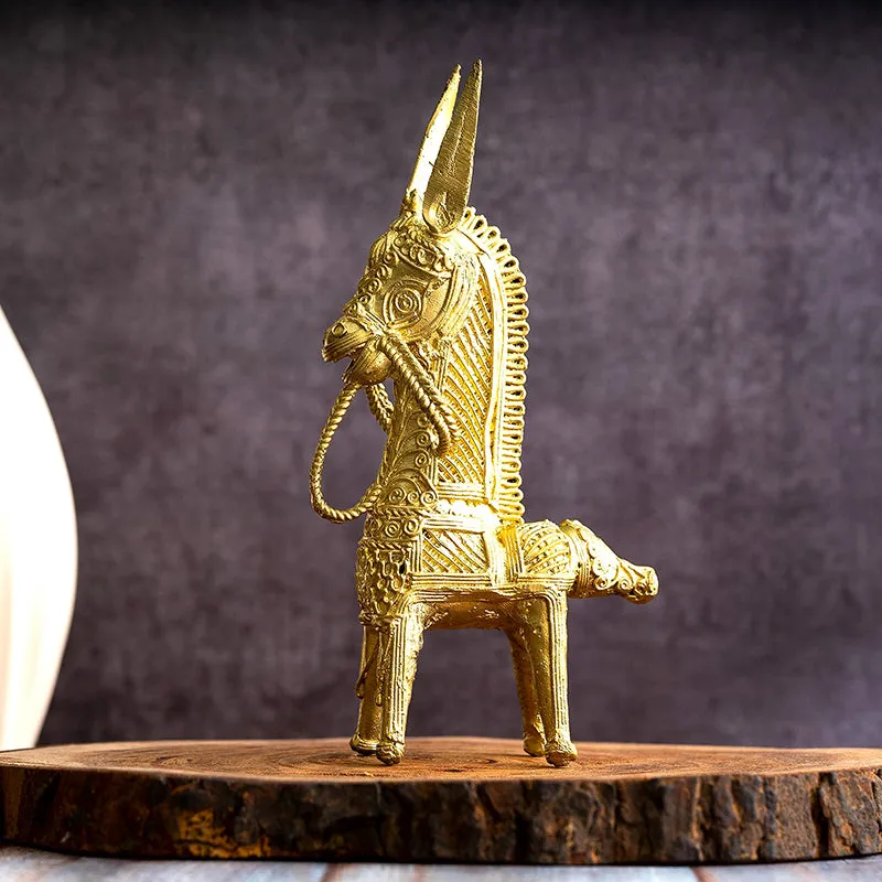 Ethnic Festive Horse Showpiece media 5