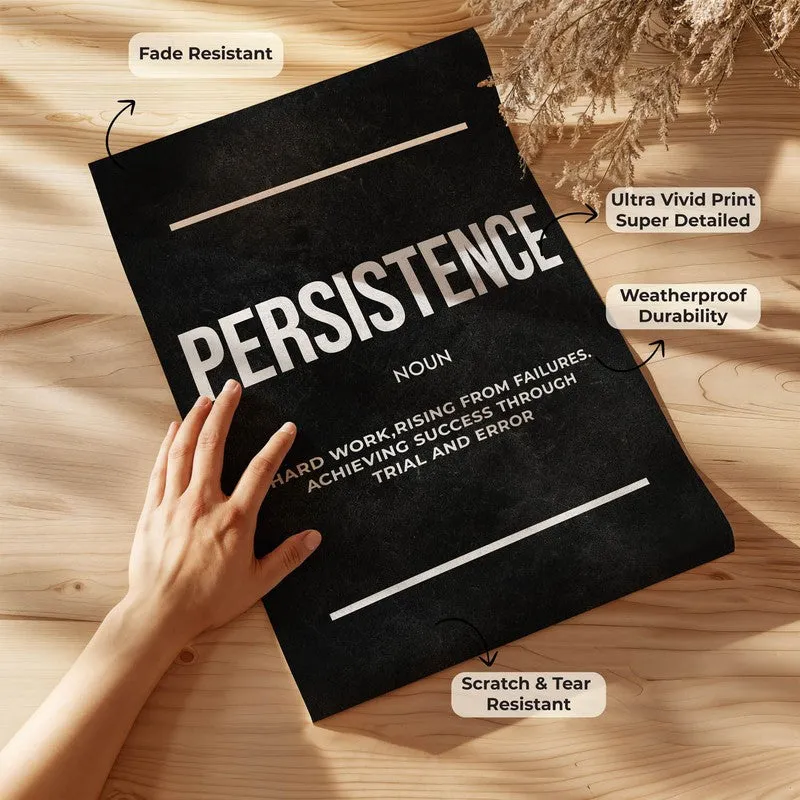 Persistence Principle Wall Poster media 8