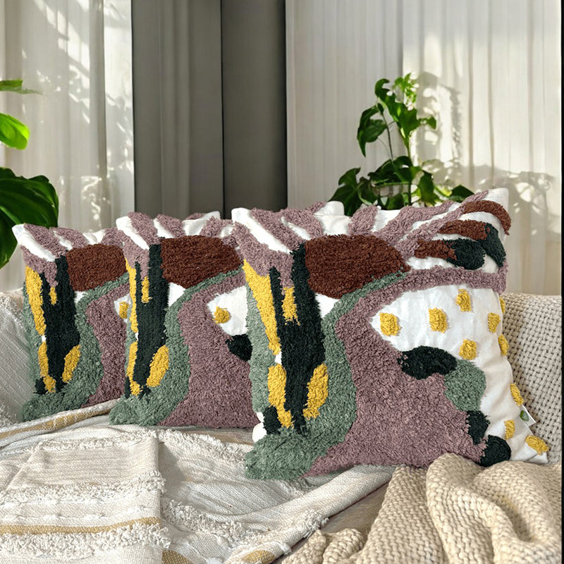 Flora Sway Tufted Cushion Cover Set - Set Of Three