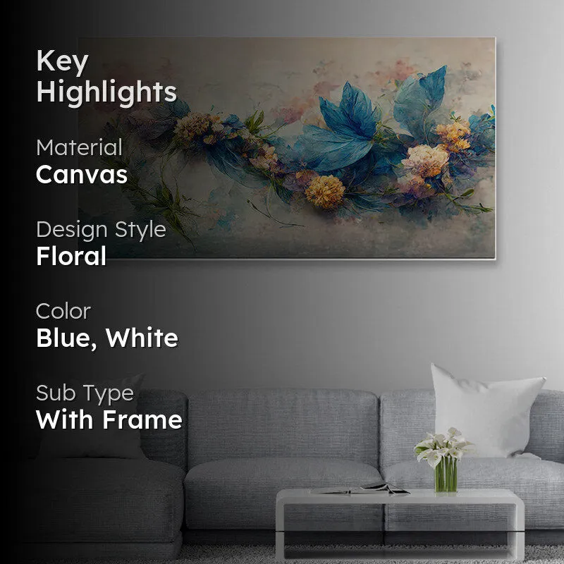 Oakda Floral Canvas Wall Painting media 2