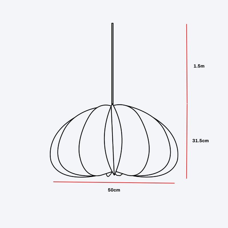 Fig Living Daisy Pendant Lamp - White media 12