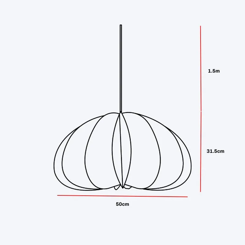 Fig Living Daisy Pendant Lamp - White media 12