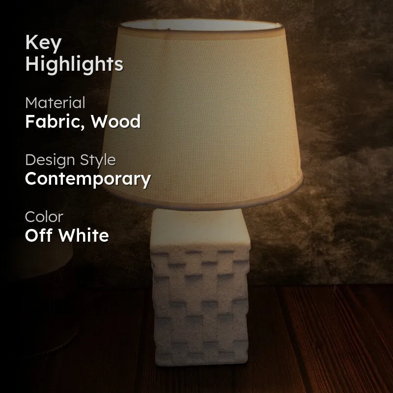 AarviDecor Kingsley Accent Ceramic Table Lamp - Brown media 2