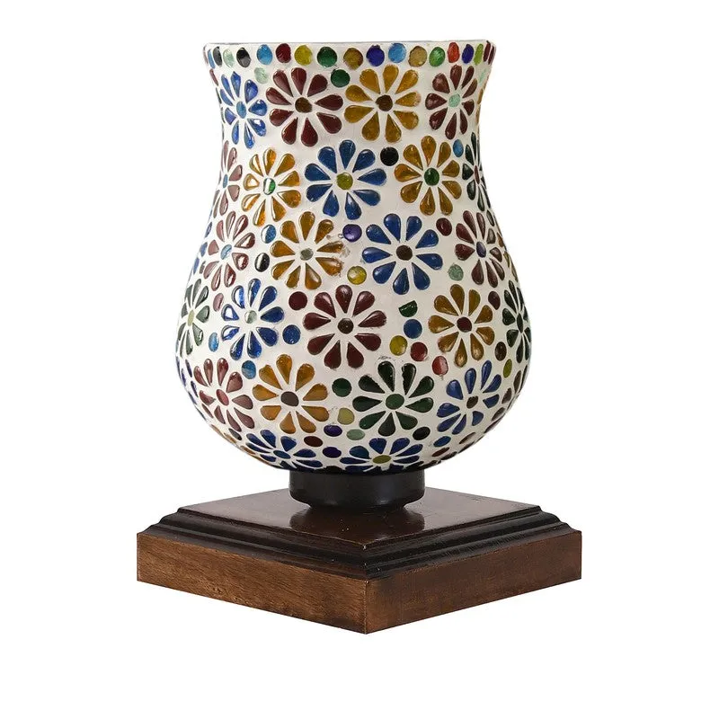 Lumique Mosaic Glass Table Lamp - Multicolor media 5