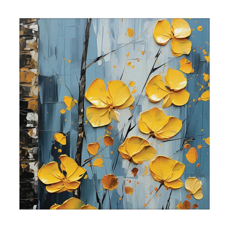 Yellow Yale Canvas Wall Art media 4
