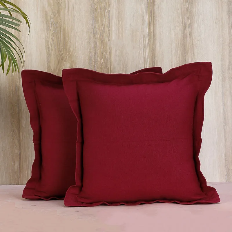Swayam Koral Printed Cushion Cover - Set of Two media 1