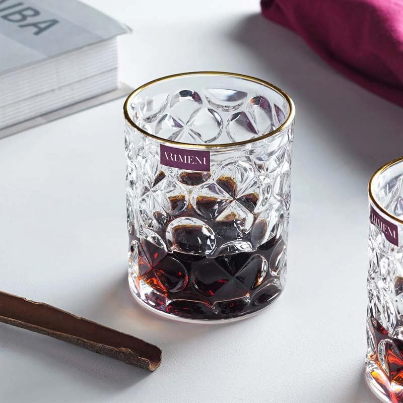 Bops Old Fashioned Glasses (300 ml ) - Set Of Four media 5