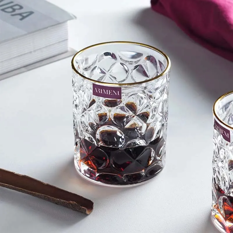 Bops Old Fashioned Glasses (300 ml ) - Set Of Four media 5