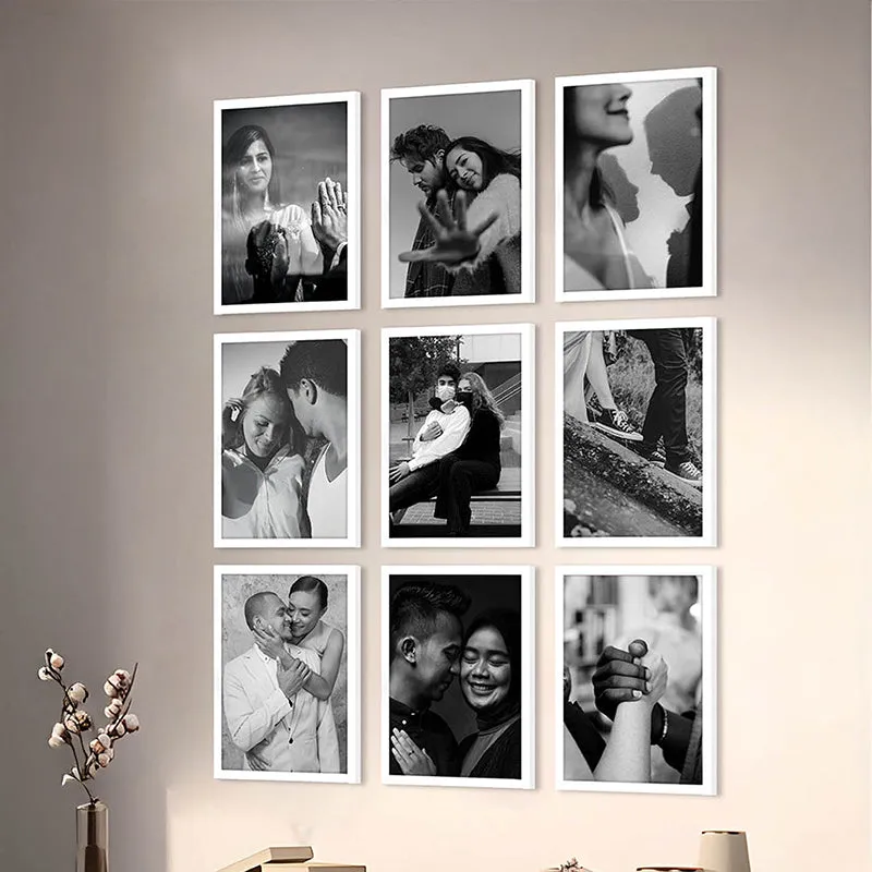 Ivanka Wooden Photo Frame (White) - Set Of Nine media 3