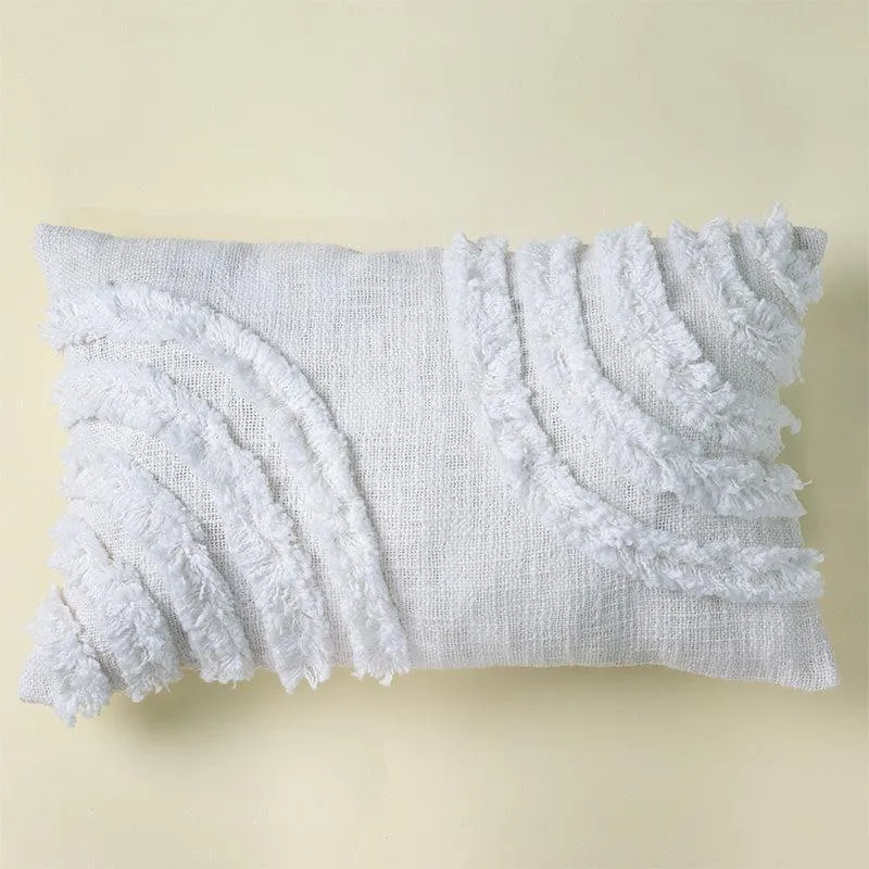 Wavy Tufted Cushion Cover - Set Of Two media 3