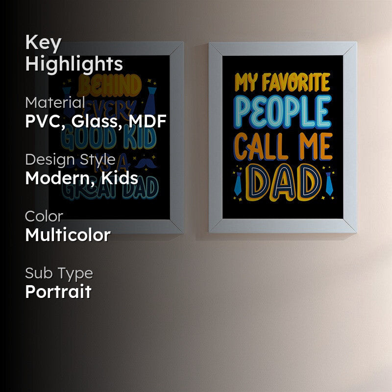 Cool Dad Photo Frame - Set Of Two media 2
