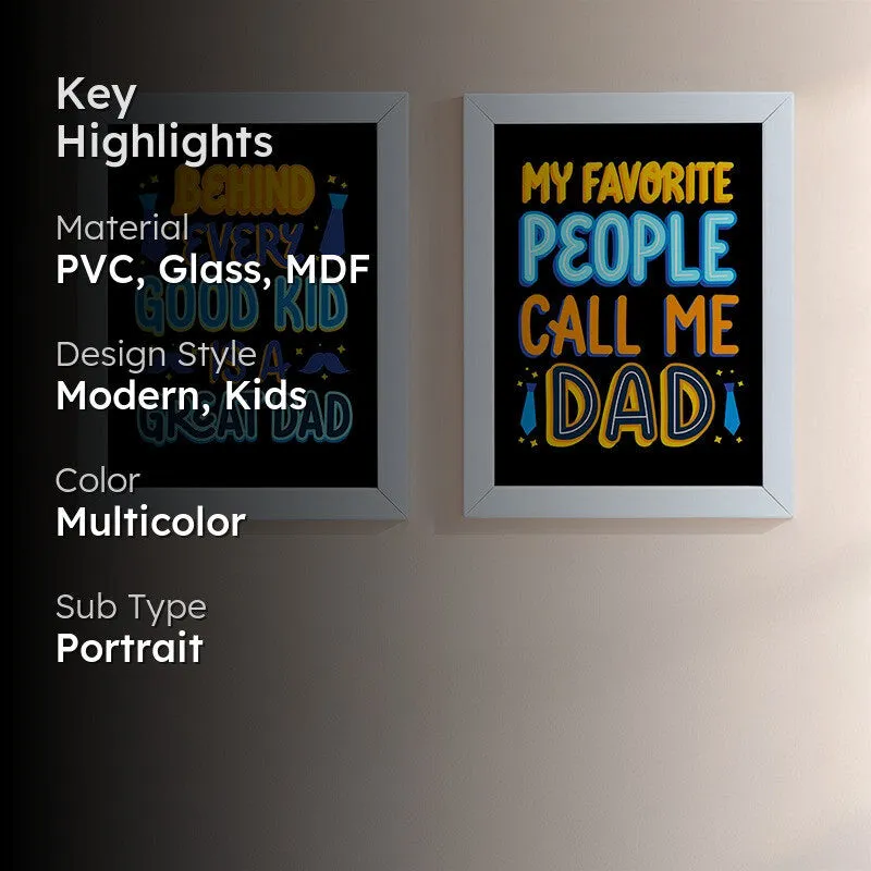 Cool Dad Photo Frame - Set Of Two media 2
