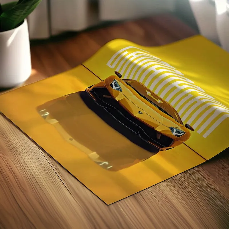 Lamborghini Dream Wall Poster media 4