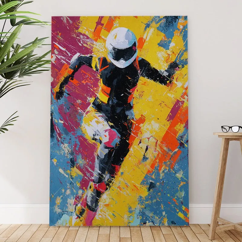 Dynamic Ride Expression Canvas Wall Art media 6