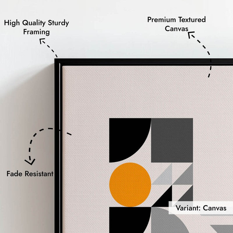 Sublime Patterns Archival Canvas Wall Art - Black Frame media 7