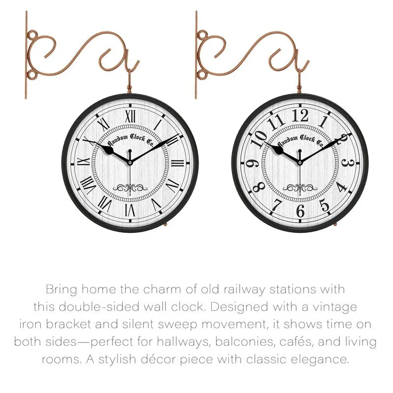 Grandwick Double Sided Wall Clock media 5