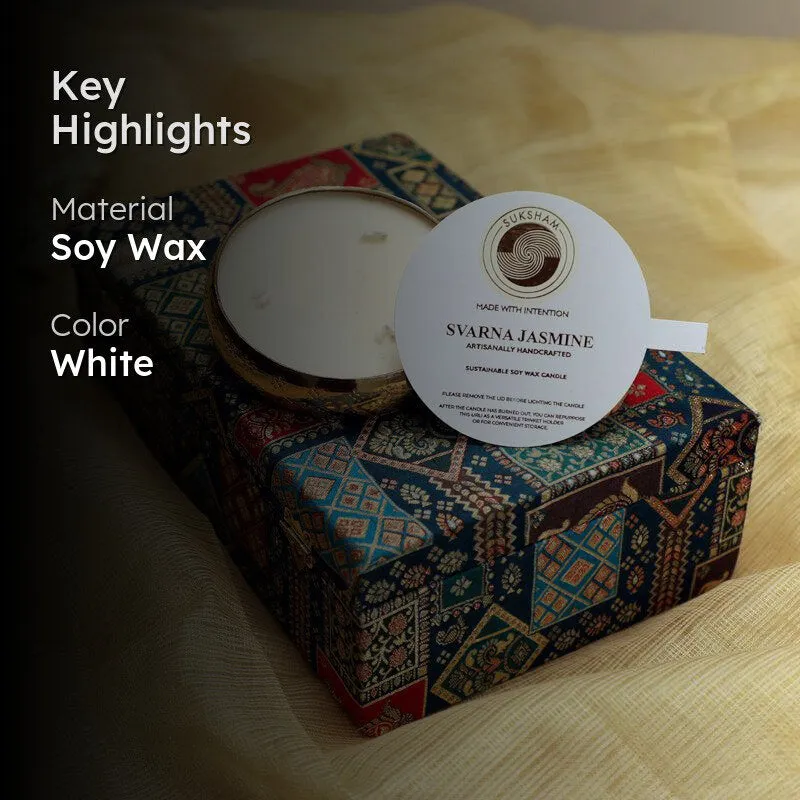 Enchanta Jasmine Scented Candle media 2