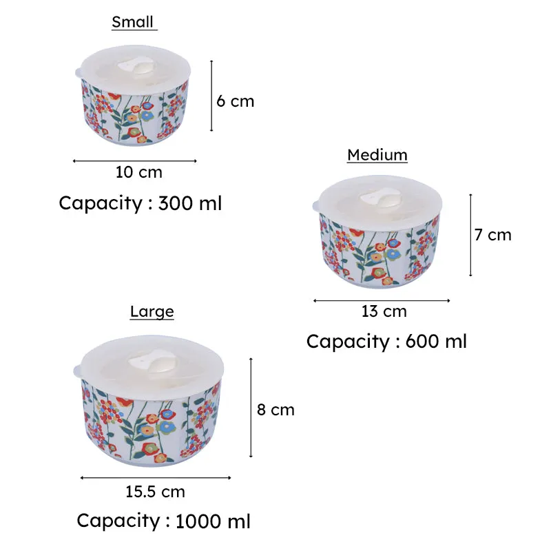 Moniya Airtight Storage Container (300 mL/600 mL/1000 mL) - Set Of Three media 6