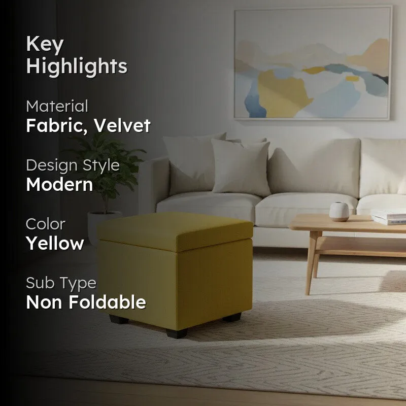 Kavino Plurio Ottoman - Yellow media 2