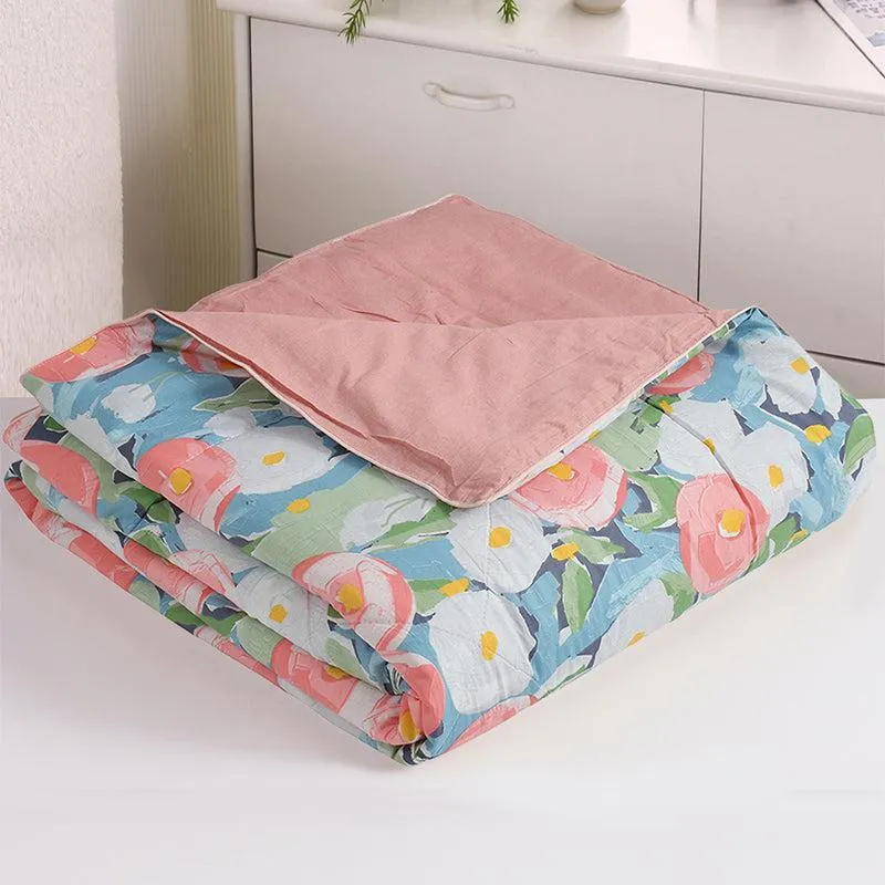 Liam Floral Cotton Comforter - 210 GSM media 4