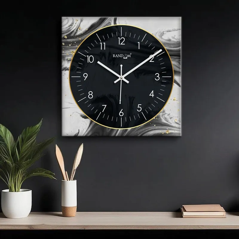 Calira Analog Wall Clock - Black media 1